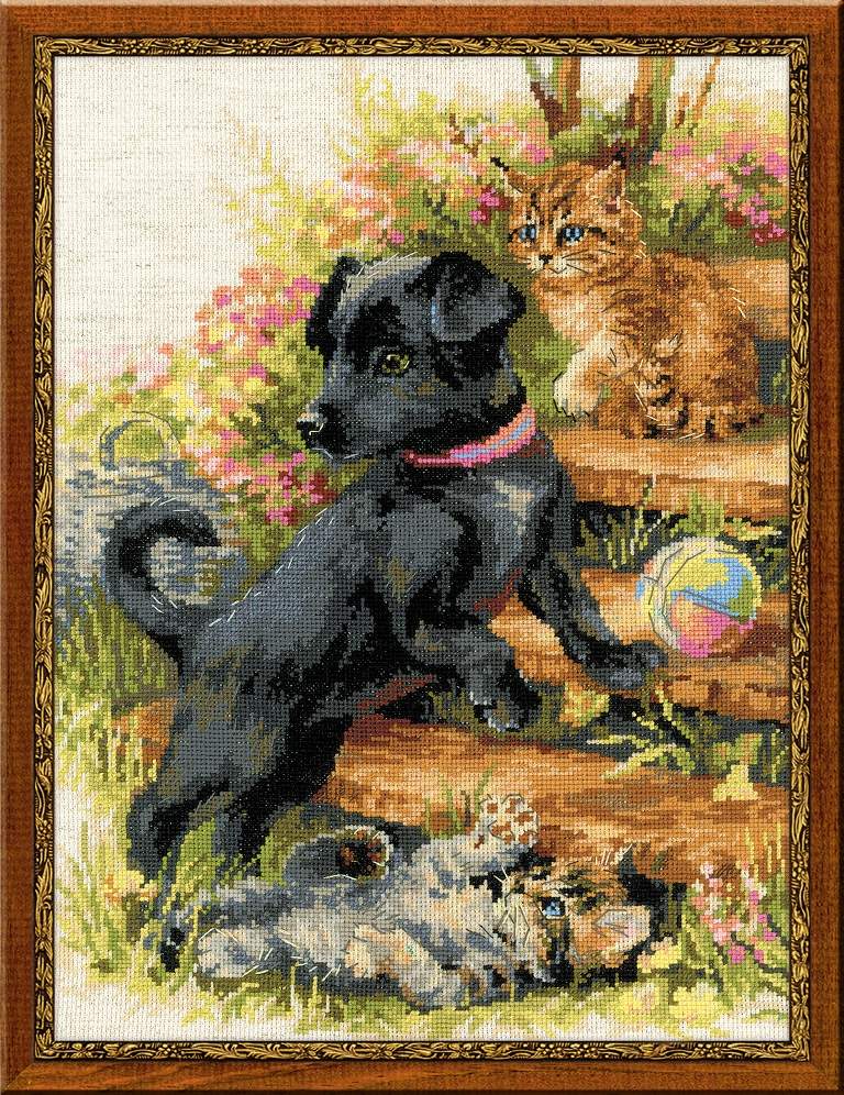 Cross stitch kit 1437 On the Holiday