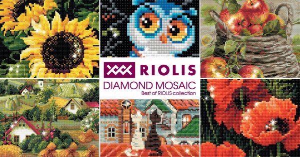 RIOLIS - Needlework and Diamond Mosaic kits - New Arrival