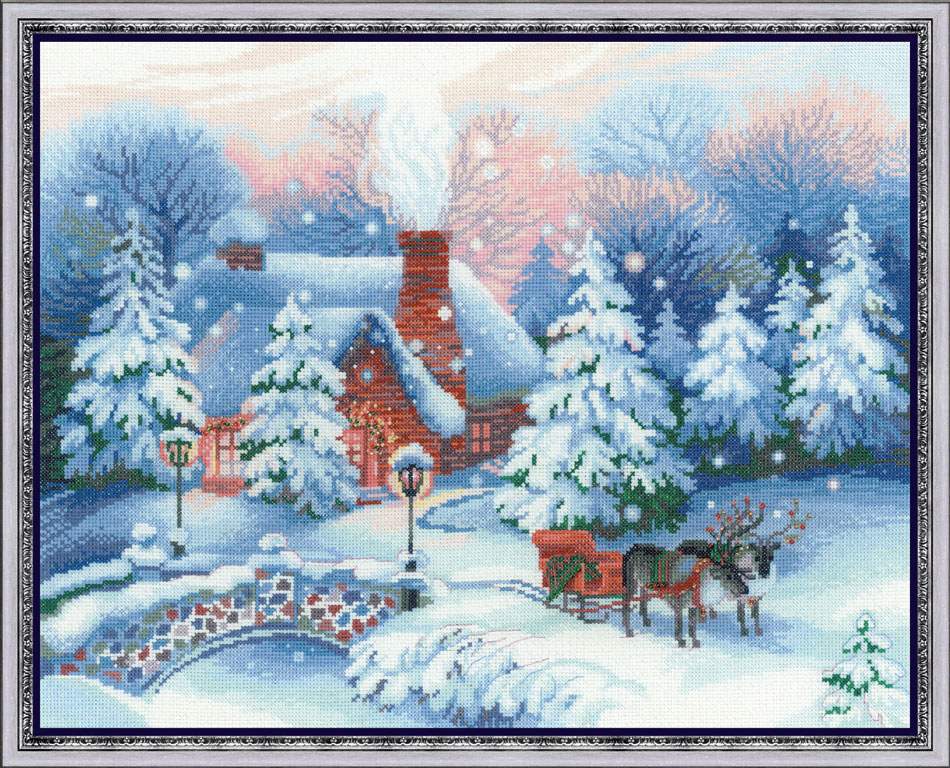 Riolis Cross Stitch Kit Christmas Light